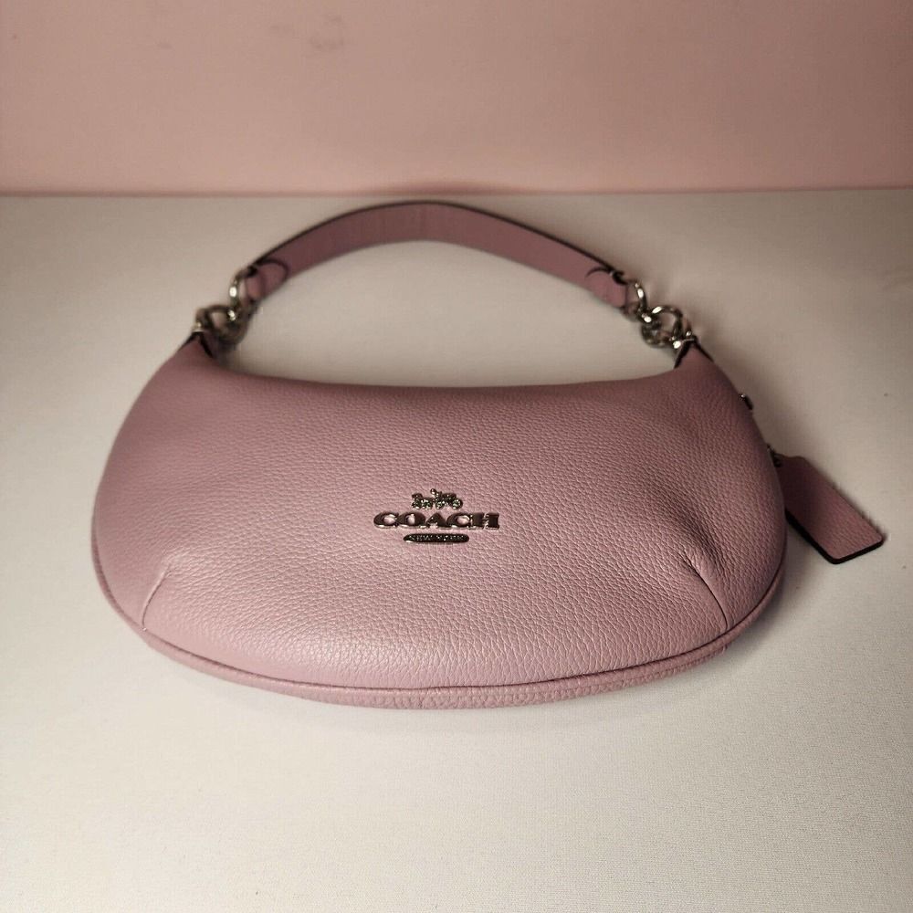NWT Coach Payton Hobo In Signature Canvas CE619 Ice Purple - Picture 5 of 6